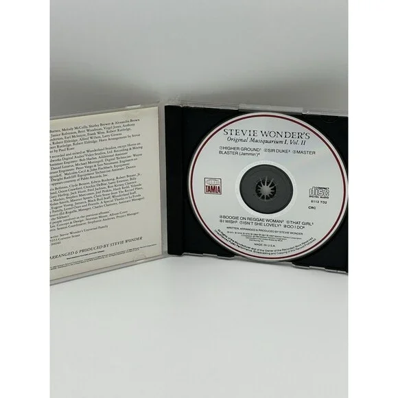 Original Musiquarium  I by Wonder, Stevie  Volume 1 and Volume 2 CD  d-33 - Picture 5 of 8